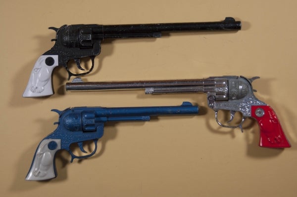 Photos - 50s and 60s die cast toy guns